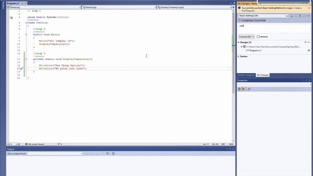 Git Version Control Using Visual Studio смотреть онлайн