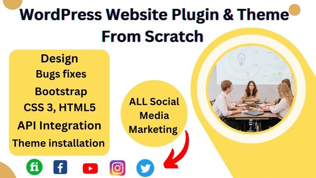 Custom WordPress Website Development Expert | Create Plugin & Themes from Scratch смотреть онлайн