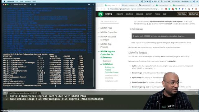 Install Kubernetes Ingress Controller with NGINX Plus смотреть онлайн