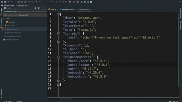 #2 Set up Webpack | Install Webpack | Webpack Tutorial