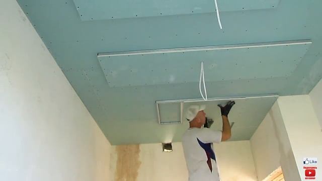 Своими Руками потолок двухуровневый из Гипсокартона смотреть онлайн