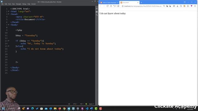 023 - PHP if - else if - else statement | PHP Tutorial for Beginners Full Course смотреть онлайн