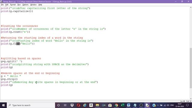 Webinar.py | Session 3 | Problem Solving in Python (String Concepts) and so | ACE смотреть онлайн