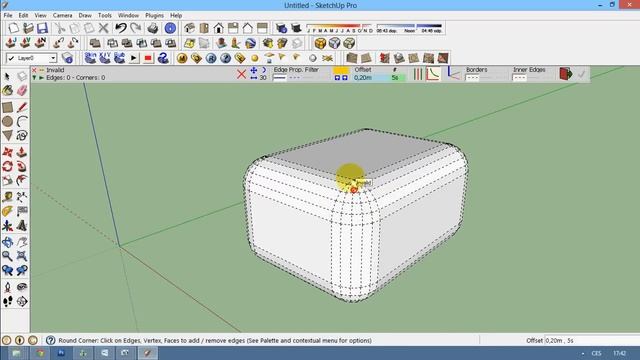 SketchUp: Plugin Round Corner