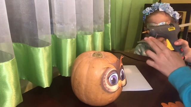 Совушка з гарбуза ( Сова из тыквы) смотреть онлайн