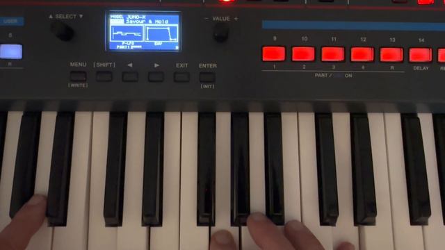 No 1 - All the Roland Juno-X engine factory tones (145) - no talking смотреть онлайн
