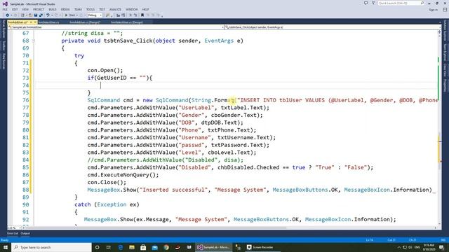 how to update data from c# to sql server by coding смотреть онлайн