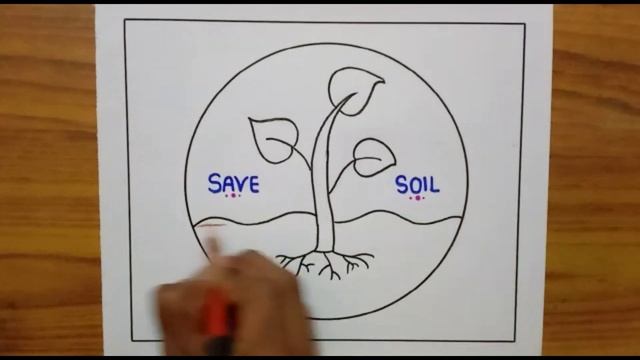 Save Soil Drawing / Save Soil Poster / Save soil Save Earth Drawing / World Soil Day Drawing смотреть онлайн