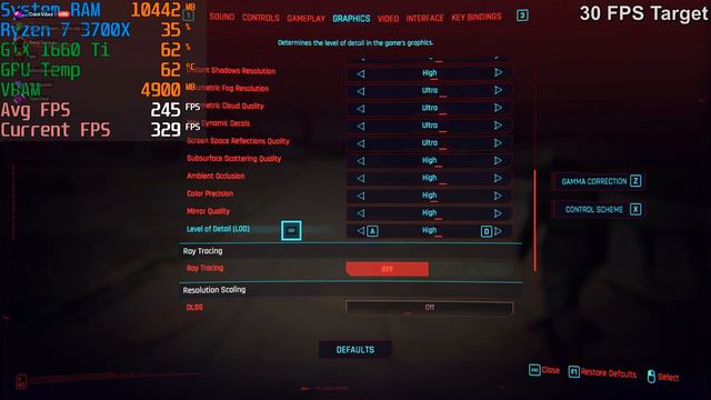 Cyberpunk 2077 | GTX 1660 Ti - Best Settings For 60 & 30 FPS смотреть онлайн