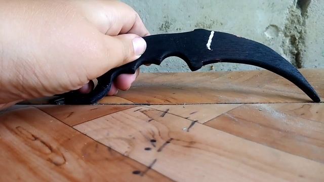 Как сделать керамбит Scrach за 30 минут смотреть онлайн