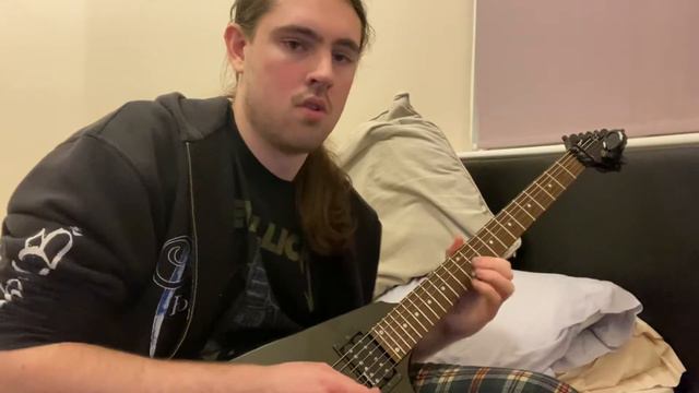 Children of Bodom Transference lead guitar w/solo tutorial смотреть онлайн