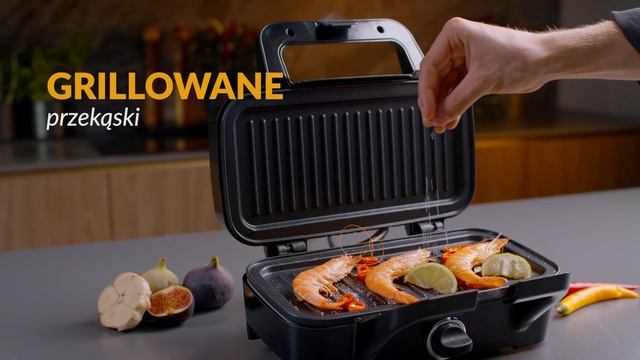 Opiekacz 3 w 1 Sam Cook PSC-120/B смотреть онлайн