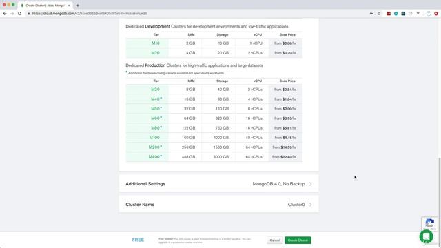 MongoDB Atlas Setup смотреть онлайн