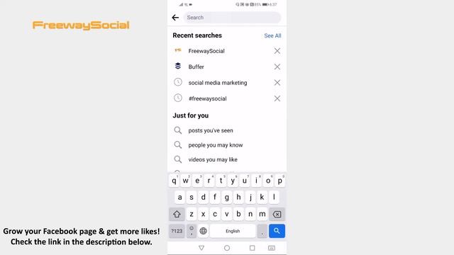 How To See Visited Profiles On Facebook App