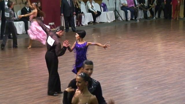 Полянский Федор — Ахметгареева Дина / 1/2 Final Rumba смотреть онлайн
