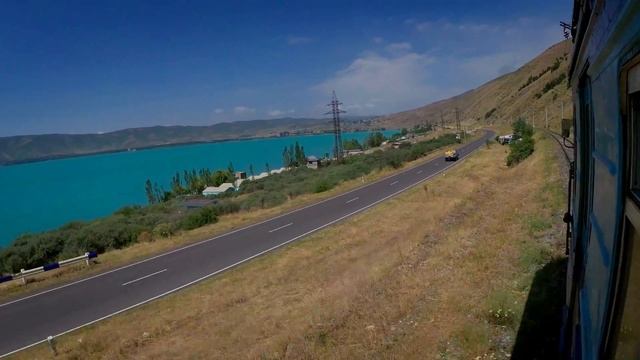 Virtual Tour to Sevan Lake with Yerevan-Shorzha Train, July 2022, 4K 60 fps, Part 1 смотреть онлайн