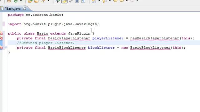 Simple Java Plugin Programming Tutorial - Episode 2 - Main Class Body. смотреть онлайн
