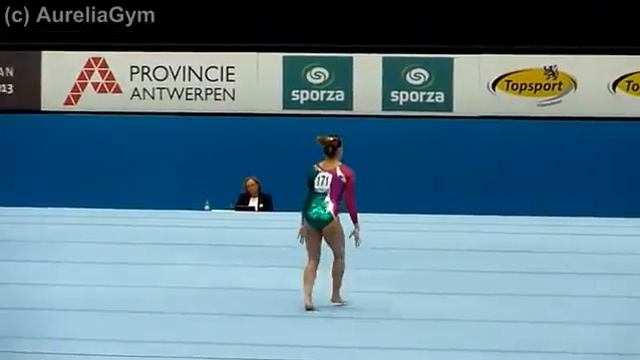 Ferlito Carlotta ITA FX qual 2013 Worlds смотреть онлайн