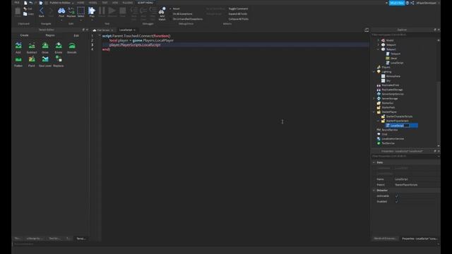 How To Set Terrain Colors Locally In Roblox Studio! смотреть онлайн