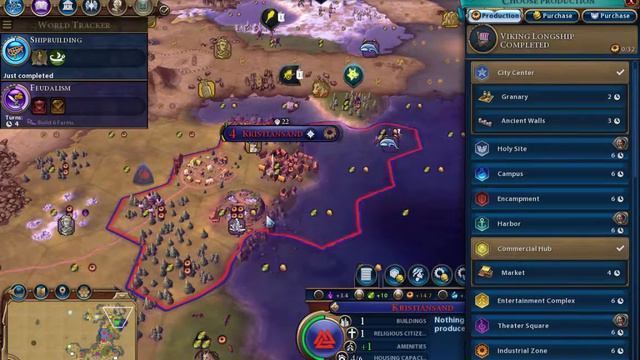 Sid Meier's Civilization VI SP Norway #1 Part 2 [Gameplay] смотреть онлайн