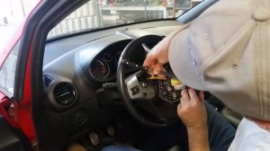 как снять подушку безопасности опель корса