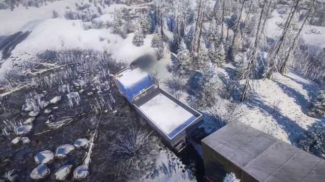 SnowRunner Амур РФ #3 сложный режим. Складские неприятности смотреть онлайн