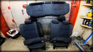 Как снять передние/задние сидения Nissan Primera 2001-2008год