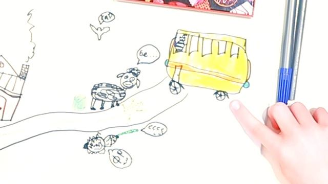 КОРОЧЕ ГОВОРЯ Челлендж. Нарисовали картину по АЛФАВИТУ Первоклашка vs Старшеклашка смотреть онлайн