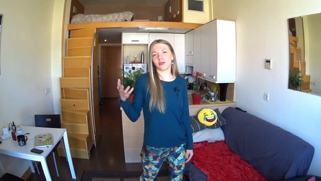 Рум-тур по нашей арендованной квартире в Мадриде. Часть 1 смотреть онлайн