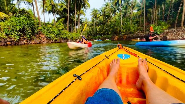 Kayaking in Goa | Cola Beach, South Goa | Offbeat locations | Goa 2024 смотреть онлайн