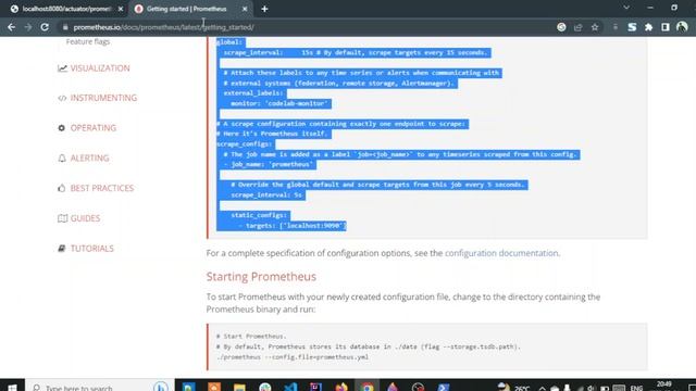 Monitoring spring boot application with grafana and prometheus.#springboot #java #grafana смотреть онлайн