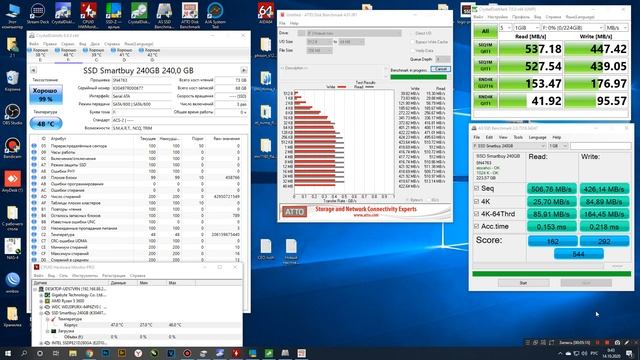 SSD Smartbuy Nitro 240GB SBSSD-240GQ-MX902-25S3 смотреть онлайн