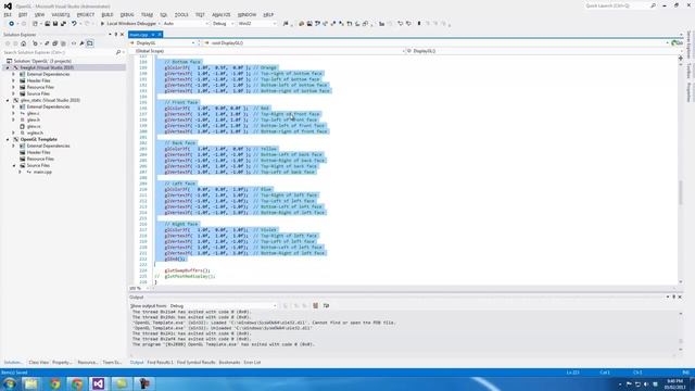 OpenGL - Rendering Primitives смотреть онлайн
