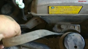 Как заменить ремень Гидро усилителя руля (ГУР) автомобиля Джили.