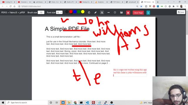 Build PDF.js Adobe Acrobat Online PDF Document Editor in Browser Using FabricJS,jsPDF in Javascript смотреть онлайн