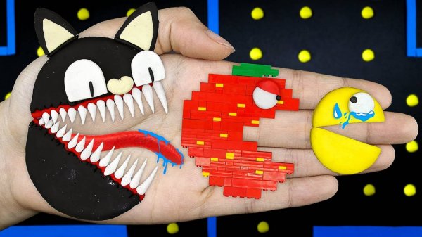 Лего лабиринт PacMan