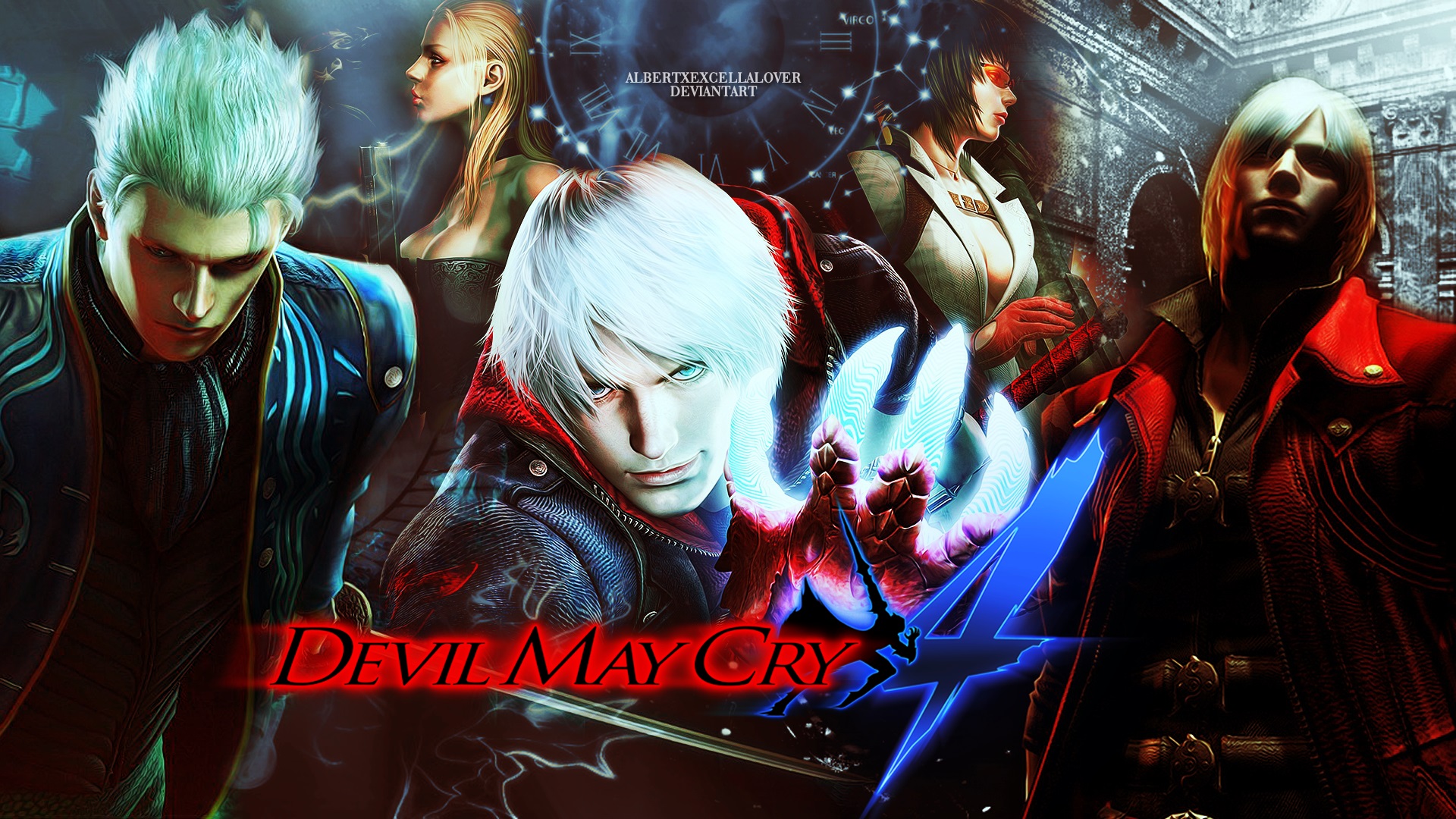 Devil May Cry 4 смотреть онлайн