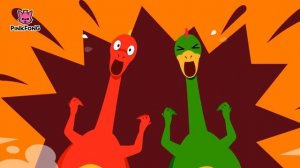 Spinosaurus vs Tyrannosaurus and more | Dinosaur Songs | + Compilation | Pinkfong Songs for Childre