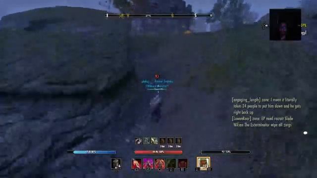 ESO TankBlade PvP Gameplay!- PS4 Pro смотреть онлайн