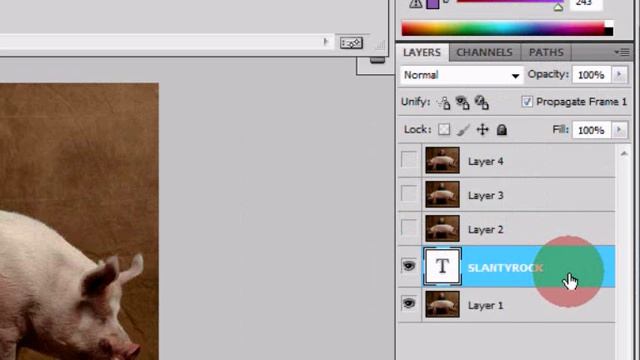 Photoshop CS5 Tutorial - Adding A Watermark To An Animated Gif смотреть онлайн