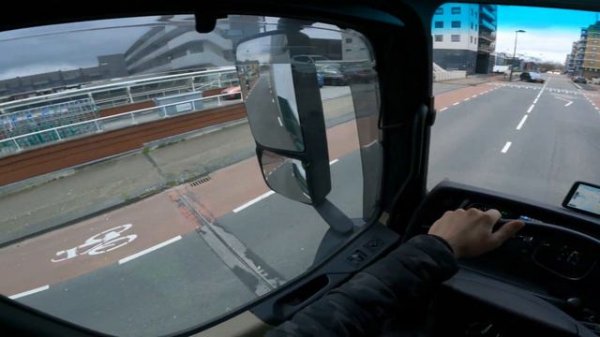 4K POV Truck Driving #20 - Mercedes Actros - Vlaardingen, Netherlands ??