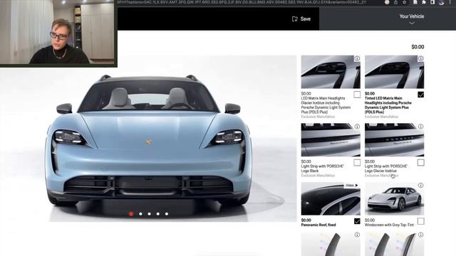 SPECING A PORSCHE TAYCAN TURBO S CROSS TURISMO! смотреть онлайн