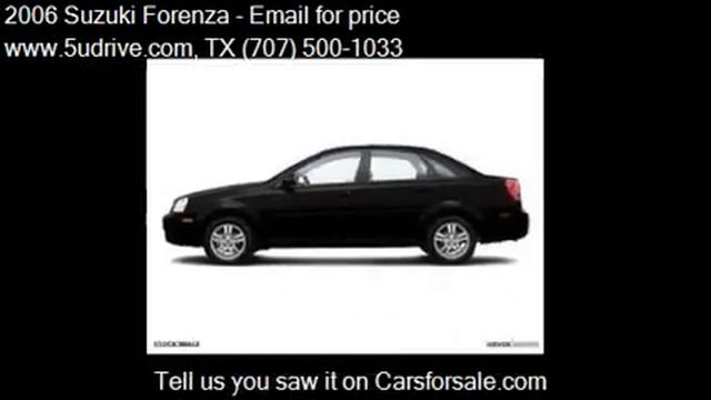 2006 Suzuki Forenza for sale in , TX 78260 at the www.5udriv смотреть онлайн