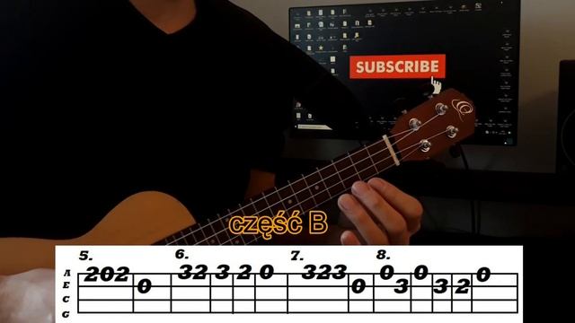 The final Countdown- ukulele tutorial easy tabs смотреть онлайн