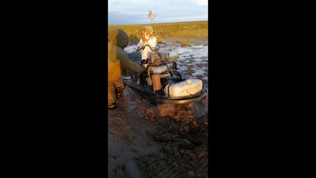 Там где пройдут олени, снегоход не проедит! смотреть онлайн