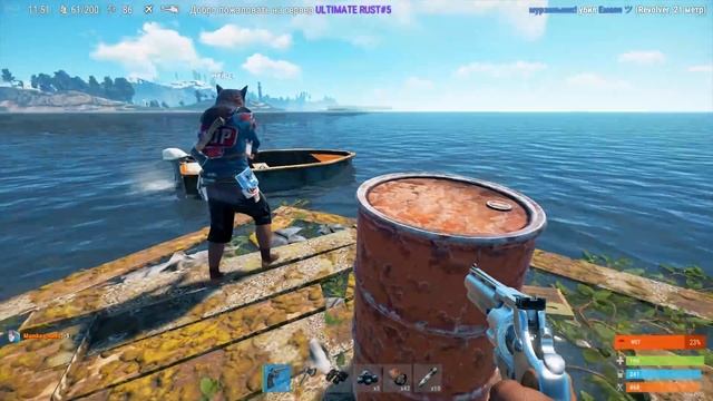 RUST РЕЙД ПИТОНОМ БЕЗ ЗАТРАТ | B16 | Серия 299 | РАСТ ВЫЖИВАНИЕ | РЕЙД