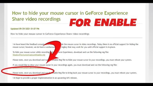 How to hide Mouse cursor in Geforce experience | How to Disable and Enable mouse cursor in one clic смотреть онлайн