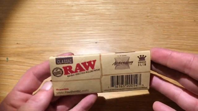 RAW ARTESANO BEST ROLLING PAPERS FOR TRAVEL. смотреть онлайн