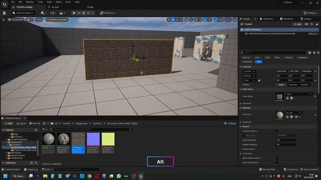 Triplanar материалы в Unreal Engine 5 смотреть онлайн