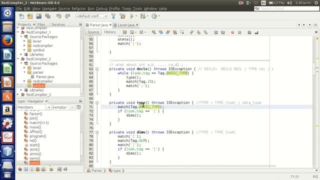 Compiler Design - Part 3 : Parser смотреть онлайн